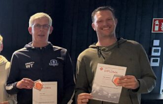 Wiebe Tabak en Peter Speerstra officieel verenigingscheidsrechter