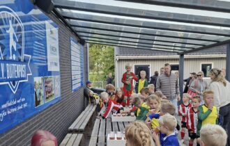Geslaagd 4 tegen 4-toernooi Onder 7 in Buitenpost