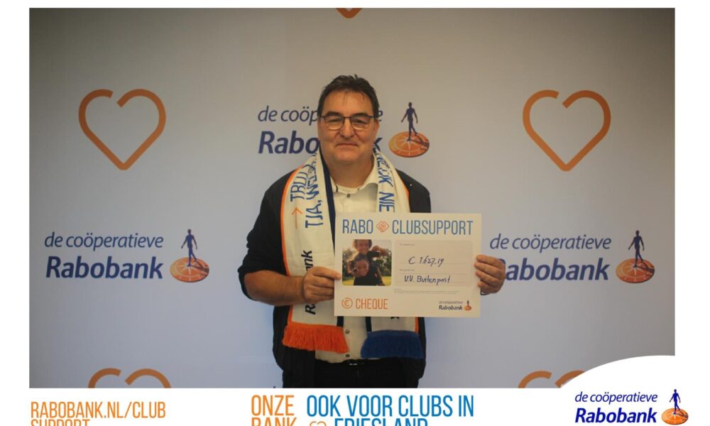 Rabo ClubSupport levert ruim €200,- meer op dan vorig jaar